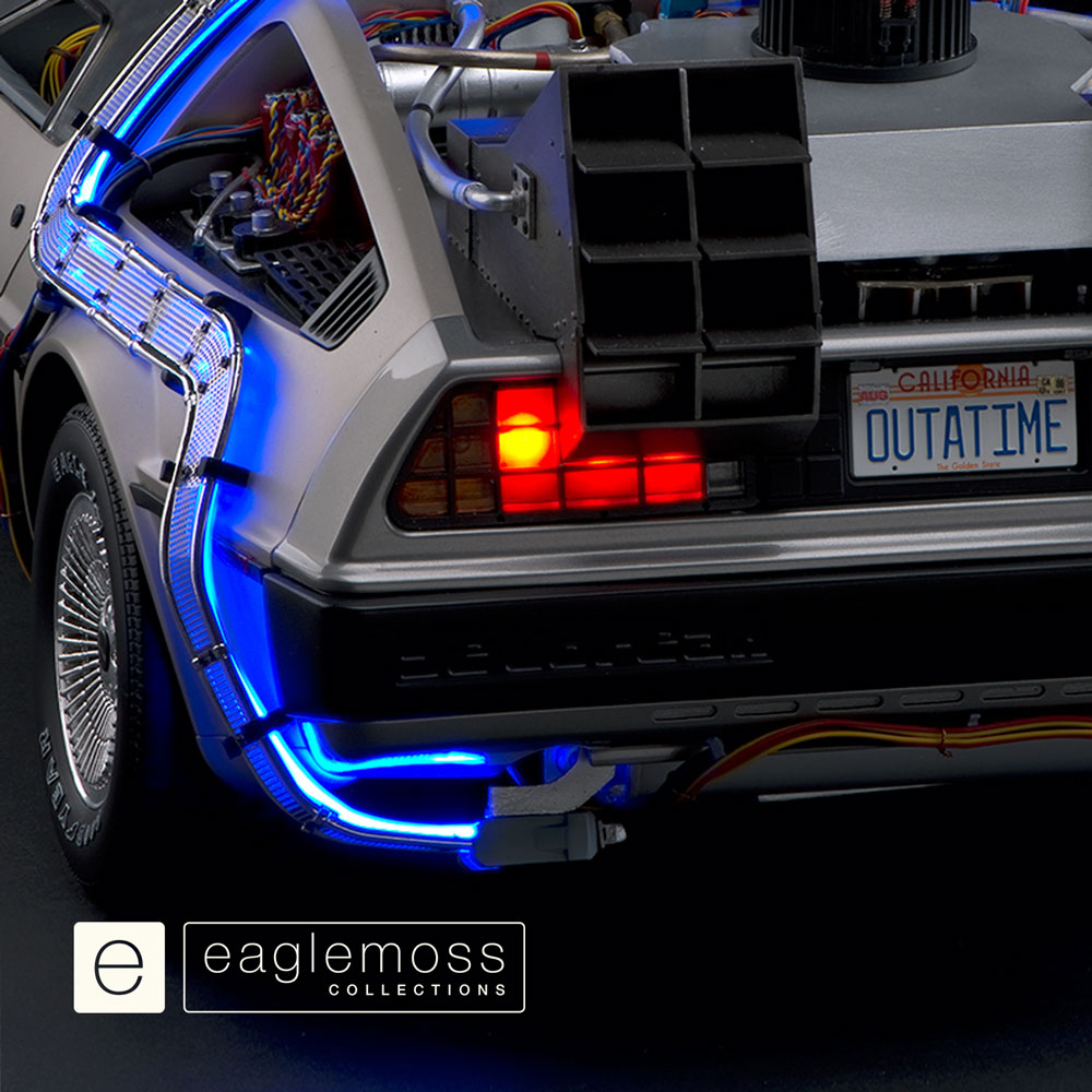 Fanhome と Eaglemoss デロリアン MOD | デアゴスティーニ デロリアン MOD