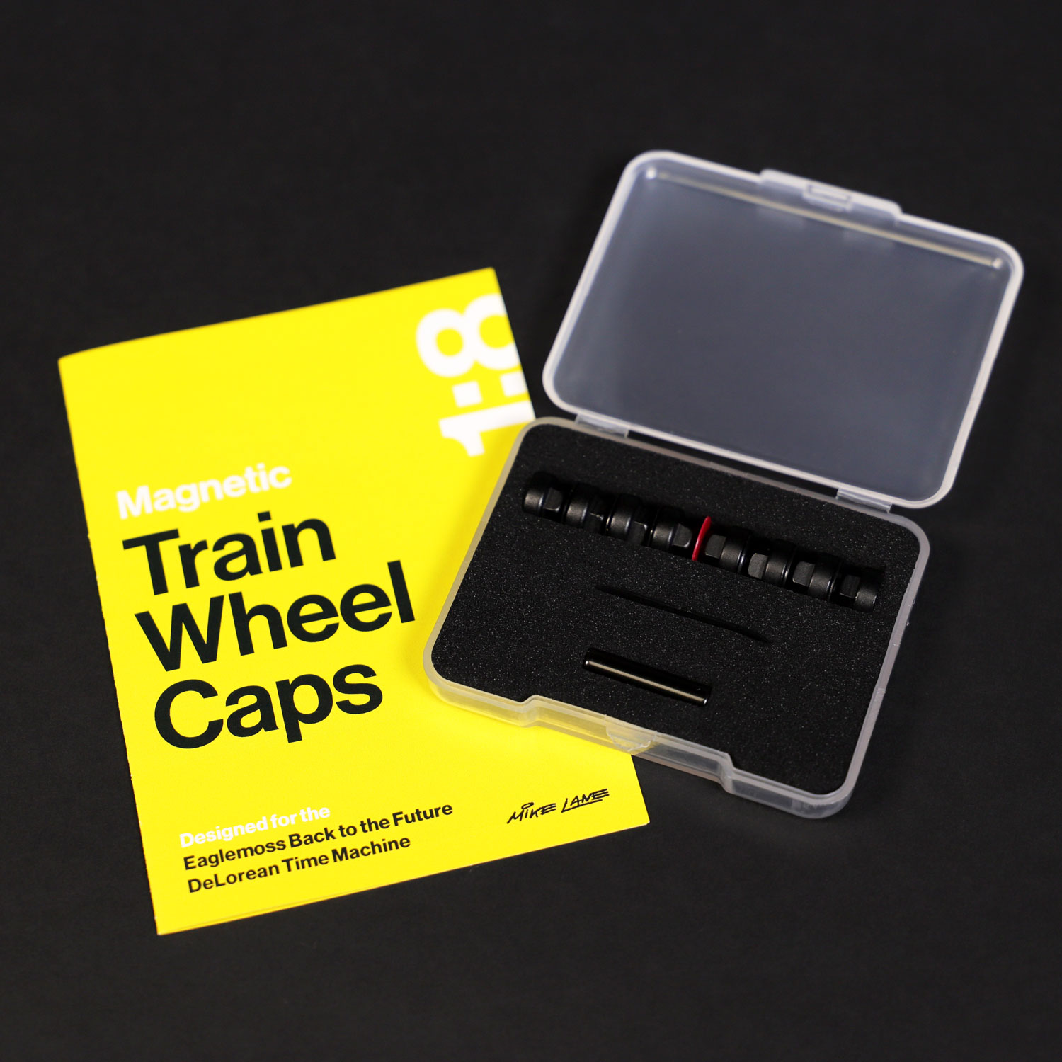 Magnetic Train Wheel Caps