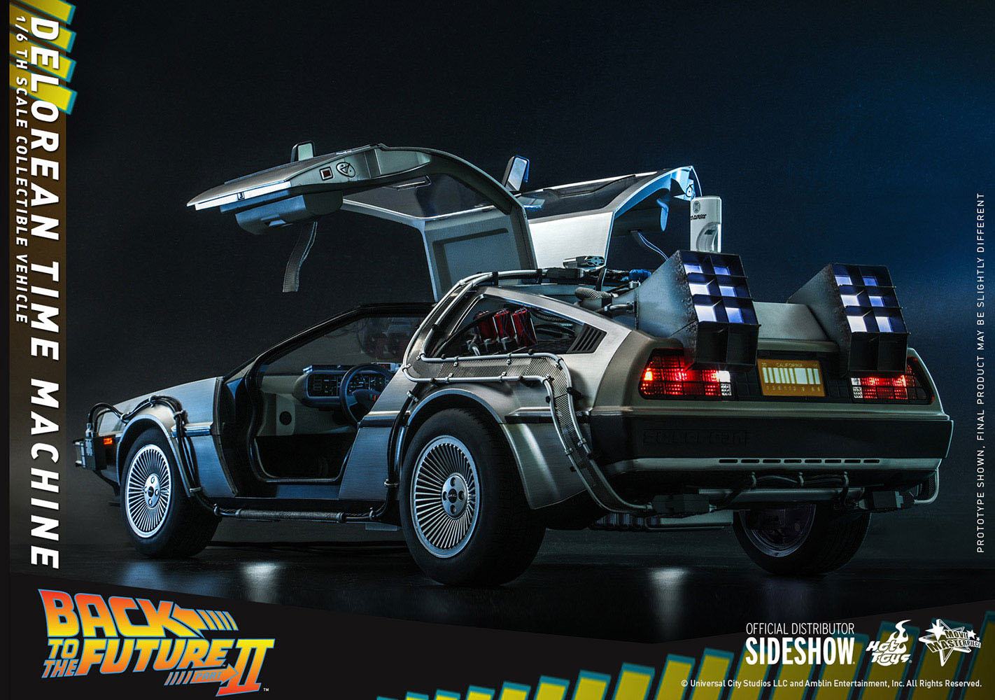 The 1:6 Hot Toys DeLorean will be back in the (near) future!