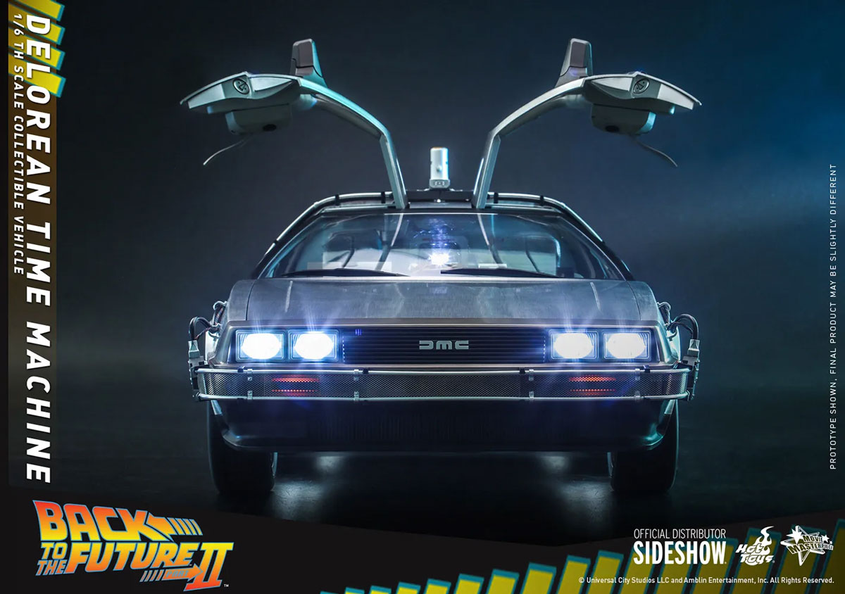 The 1:6 Hot Toys DeLorean will be back in the (near) future!