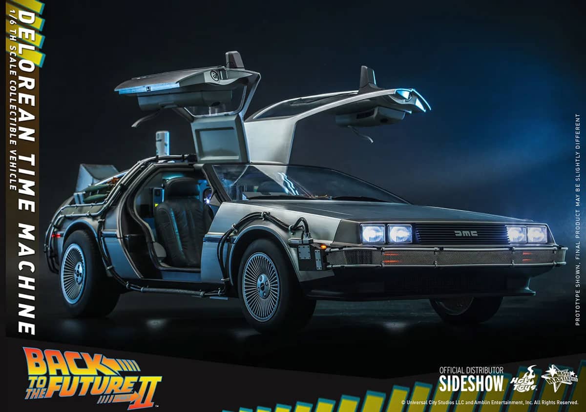 The 1:6 Hot Toys DeLorean will be back in the (near) future!