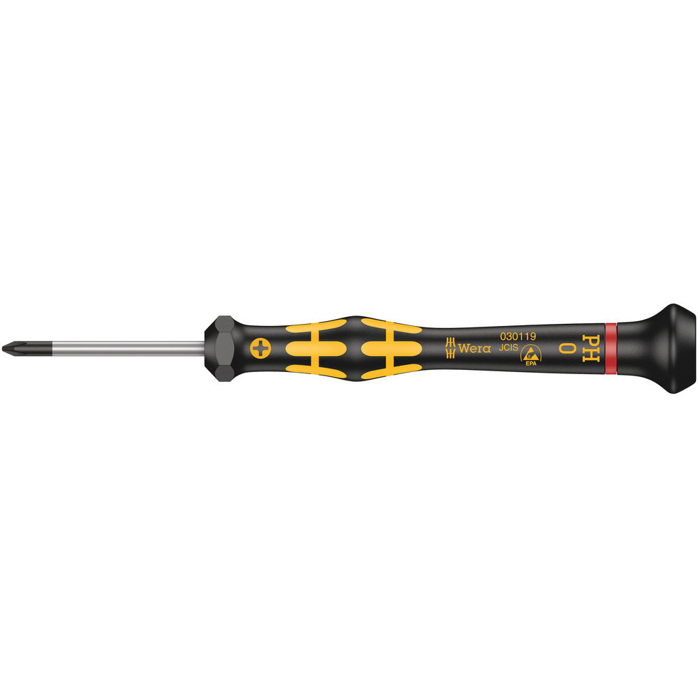 Kraftform Micro ESD-safe Screwdrivers – Philips Head (PH)