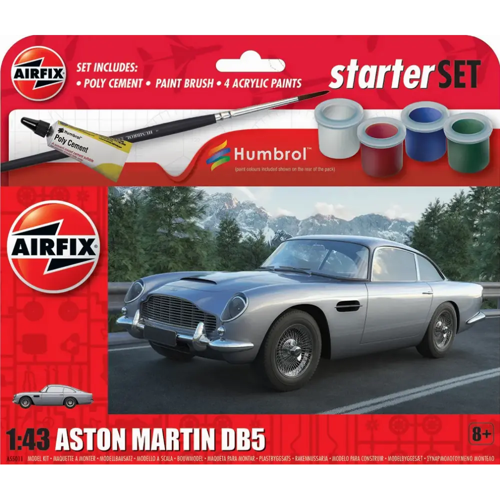 1:43 Airfix Aston Martin DB5 Gift Set