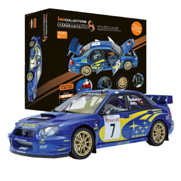 IXO Subaru Impreza WRC 1:8 Full Partwork Kit – Diecast Rally Car