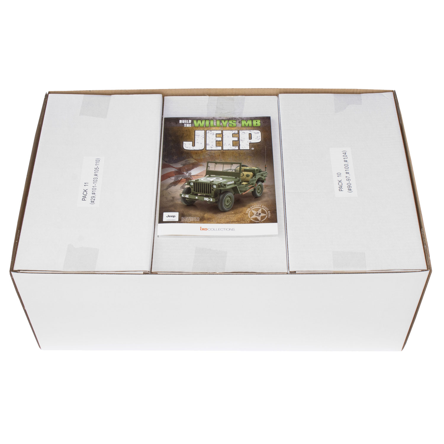 IXO Willys Jeep® 1:8 Full Partwork Kit – Diecast Military Model