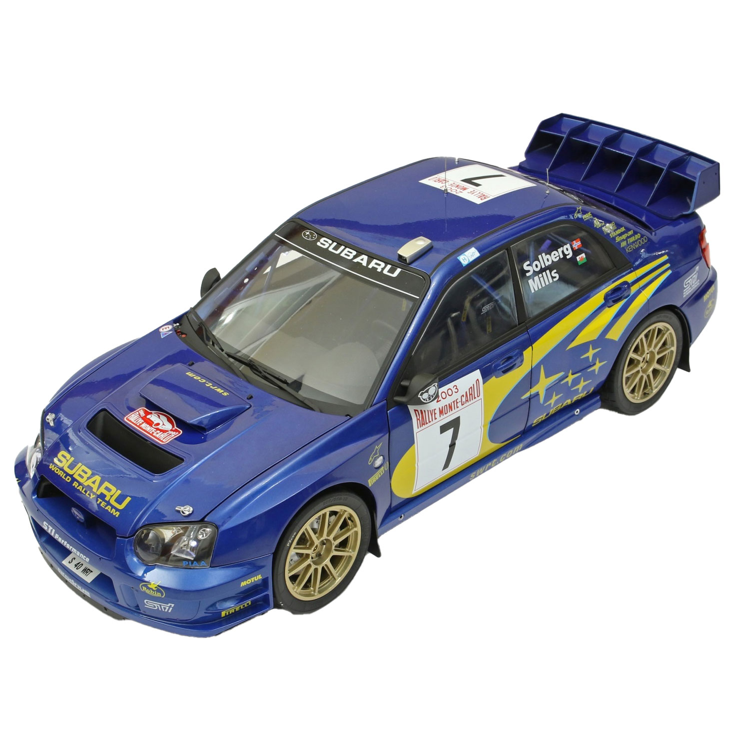 Subaru World Rally Team 1:43 ミニカー3台セット IXO Subaru Impreza WRC 1:8 Full Partwork Kit – Diecast Rally Car
