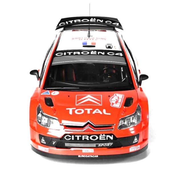 絶版未展示品 オートアート 1/18 シトロエン C4 WRC IXO Citroën C4 WRC 1:8 Full Partwork Kit – Diecast Rally Car