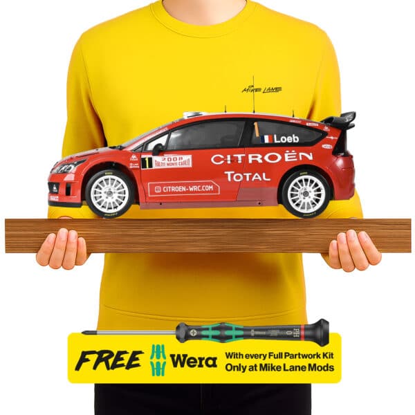 IXO Citroën C4 WRC 1:8 Full Partwork Kit – Diecast Rally Car