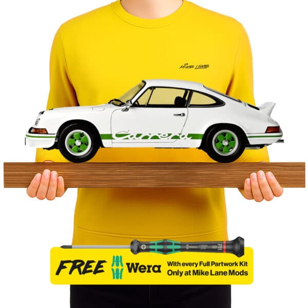 Build the IXO Porsche 911 Carrera RS 2.7 – 1:8 Full Diecast Kit