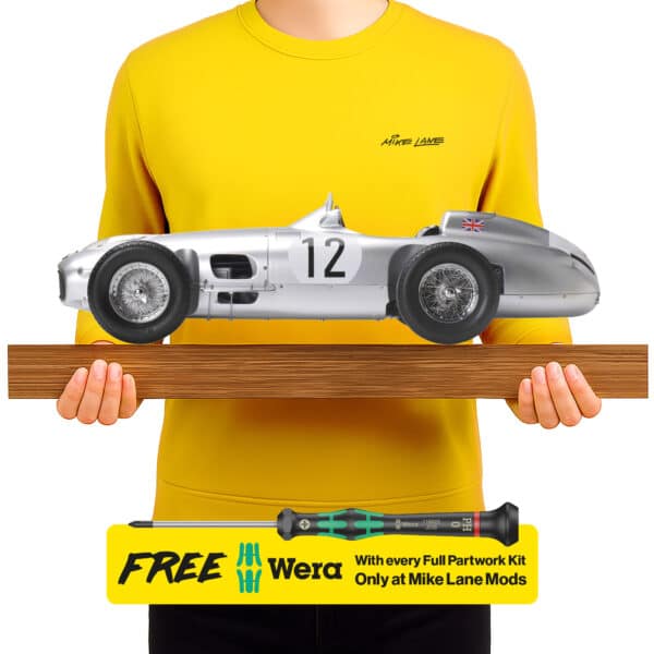ミニカー HECO MODELES MERCEDES RW 196 F1 IXO Mercedes-Benz W196 R 1:8 scale partwork model kit | Diecast