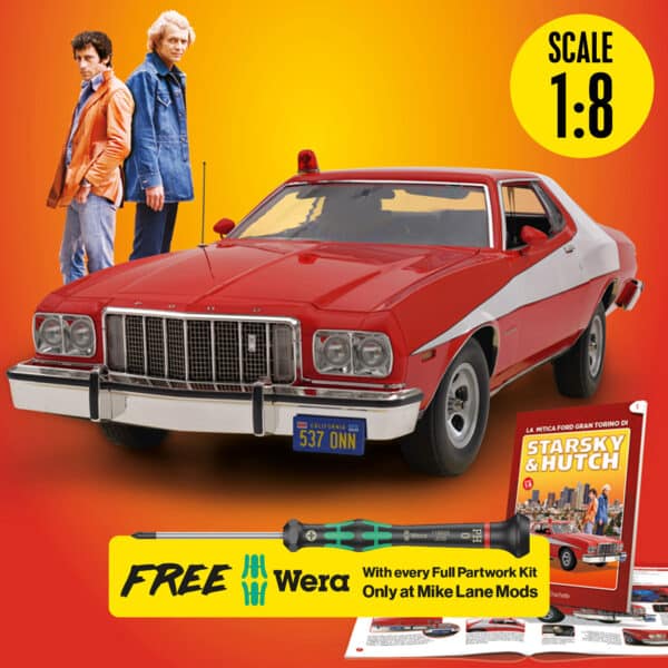 フォード・グラントリノ（スターズキー＆ハッチ）1/8スケールモデルを