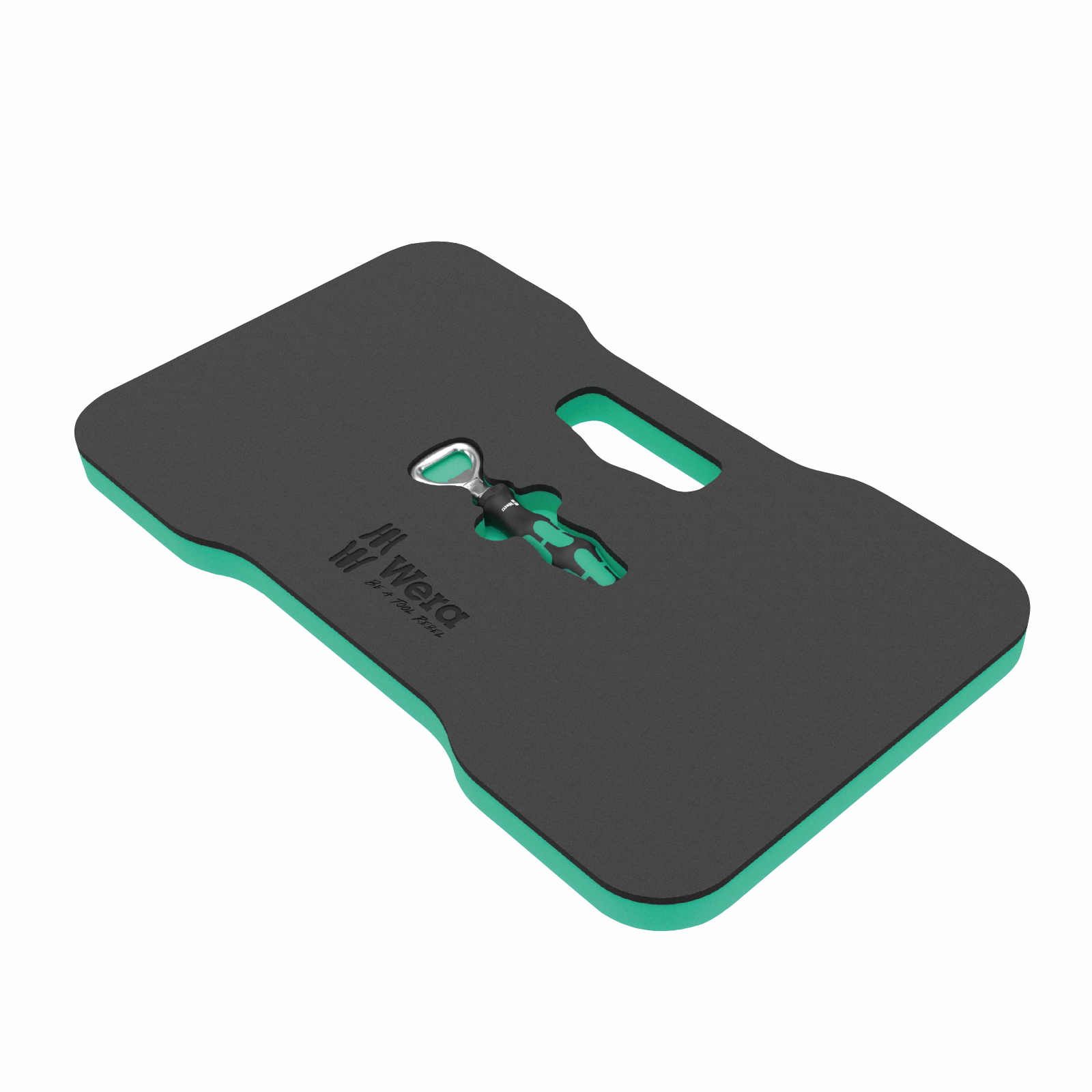 Limited Edition Kneeling / Bench Pad with Kraftform Bottle Opener