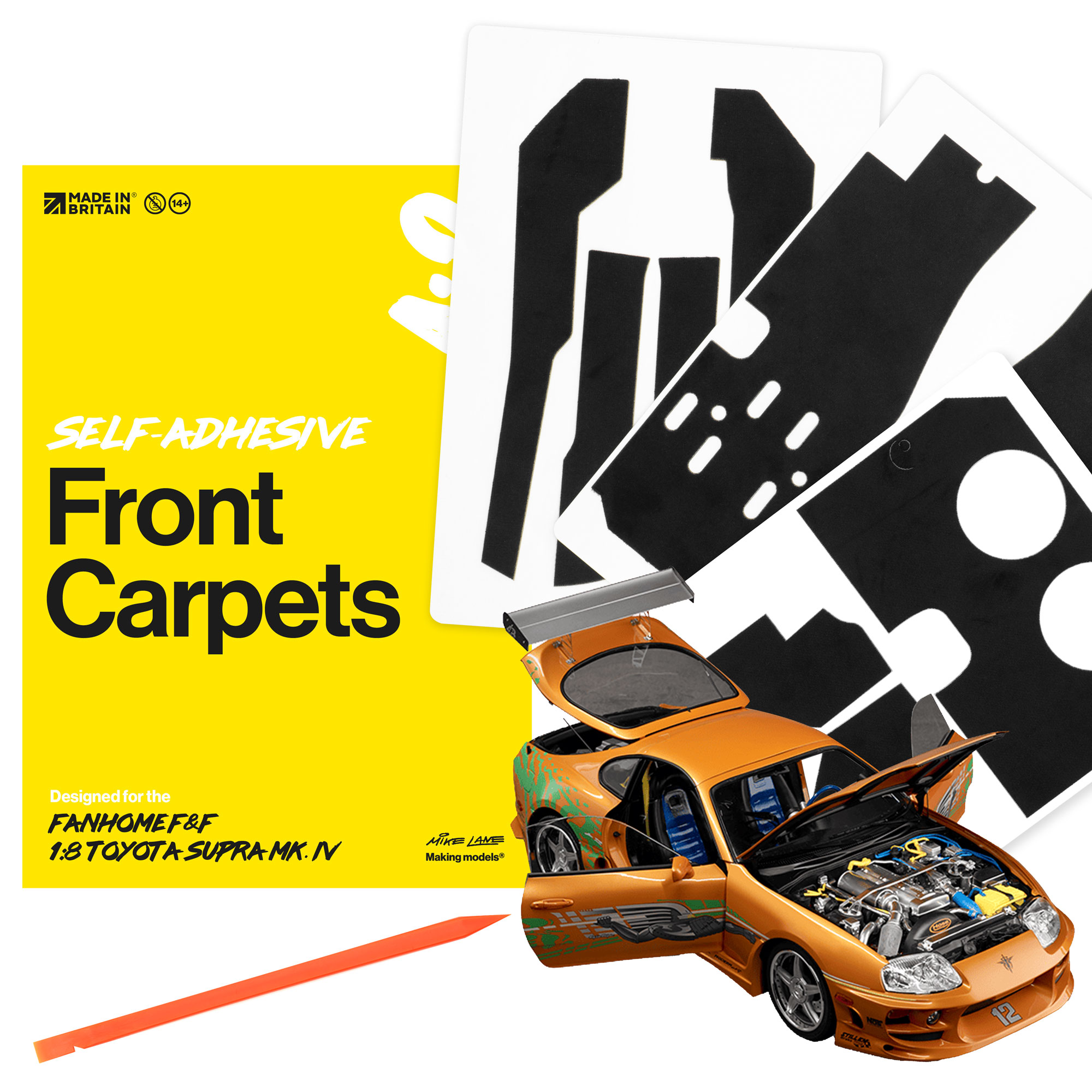 Toyota Supra Mk IV Front Carpets