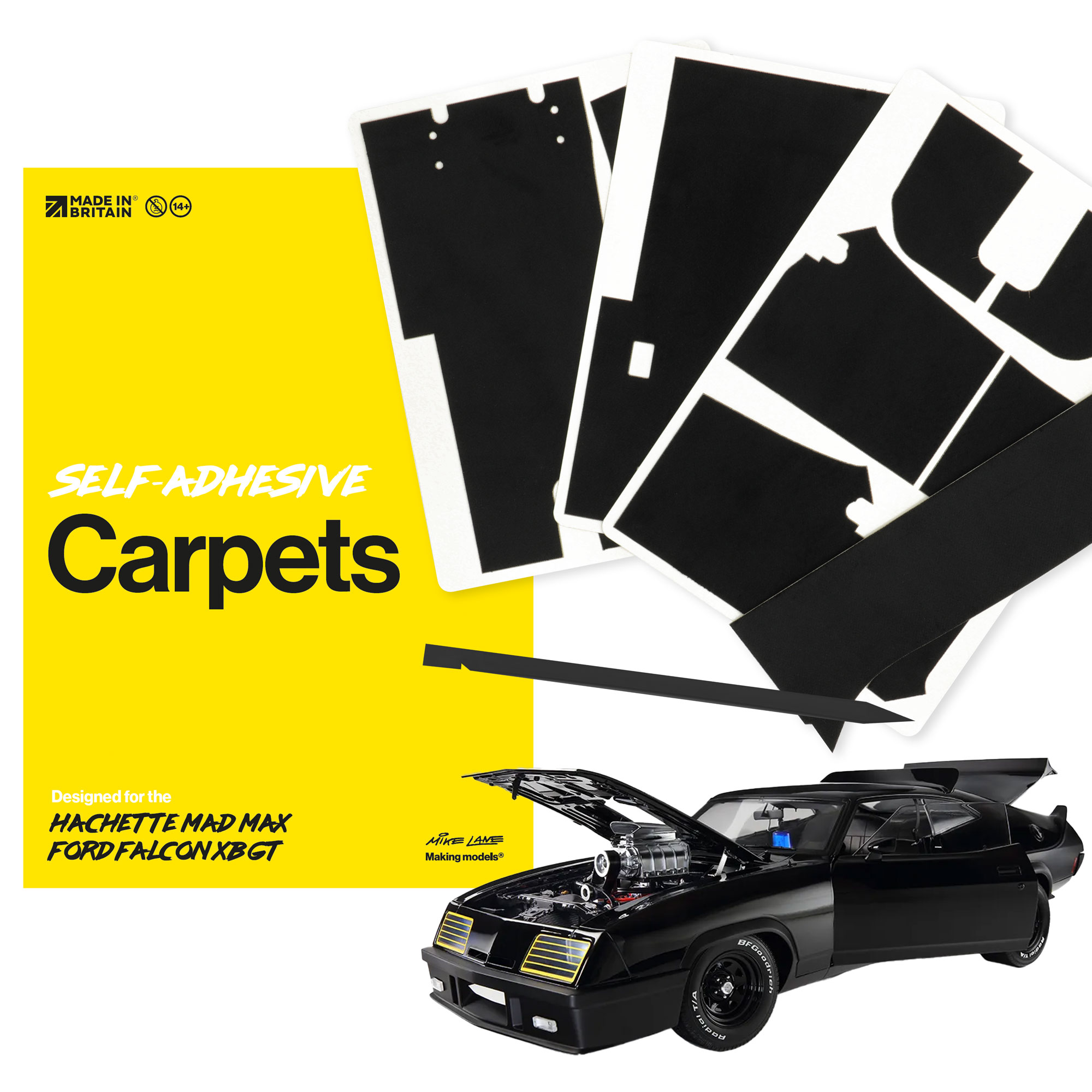 Mad Max Ford Falcon XB GT Interior Carpets